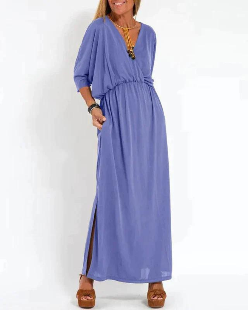 Adele – Vintage-Maxikleid
