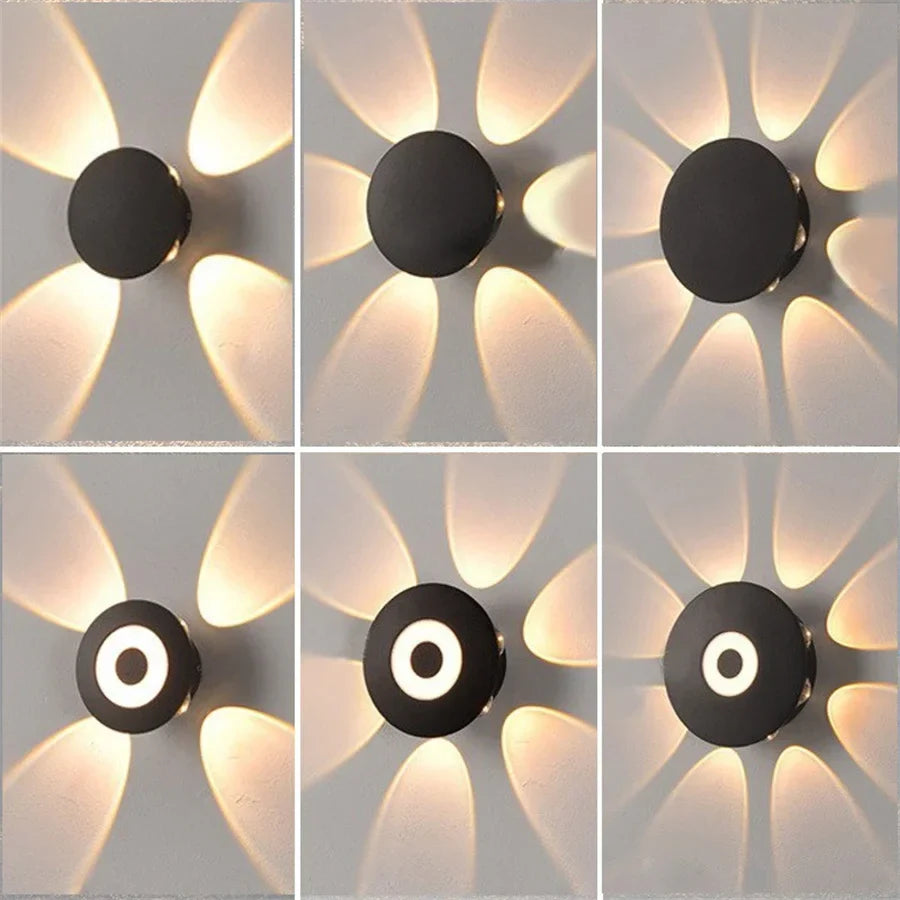 PatioShine - Außen-Wandapplikation mit LED-Beleuchtung für elegante Atmosphären auf Wegen und Terrassen