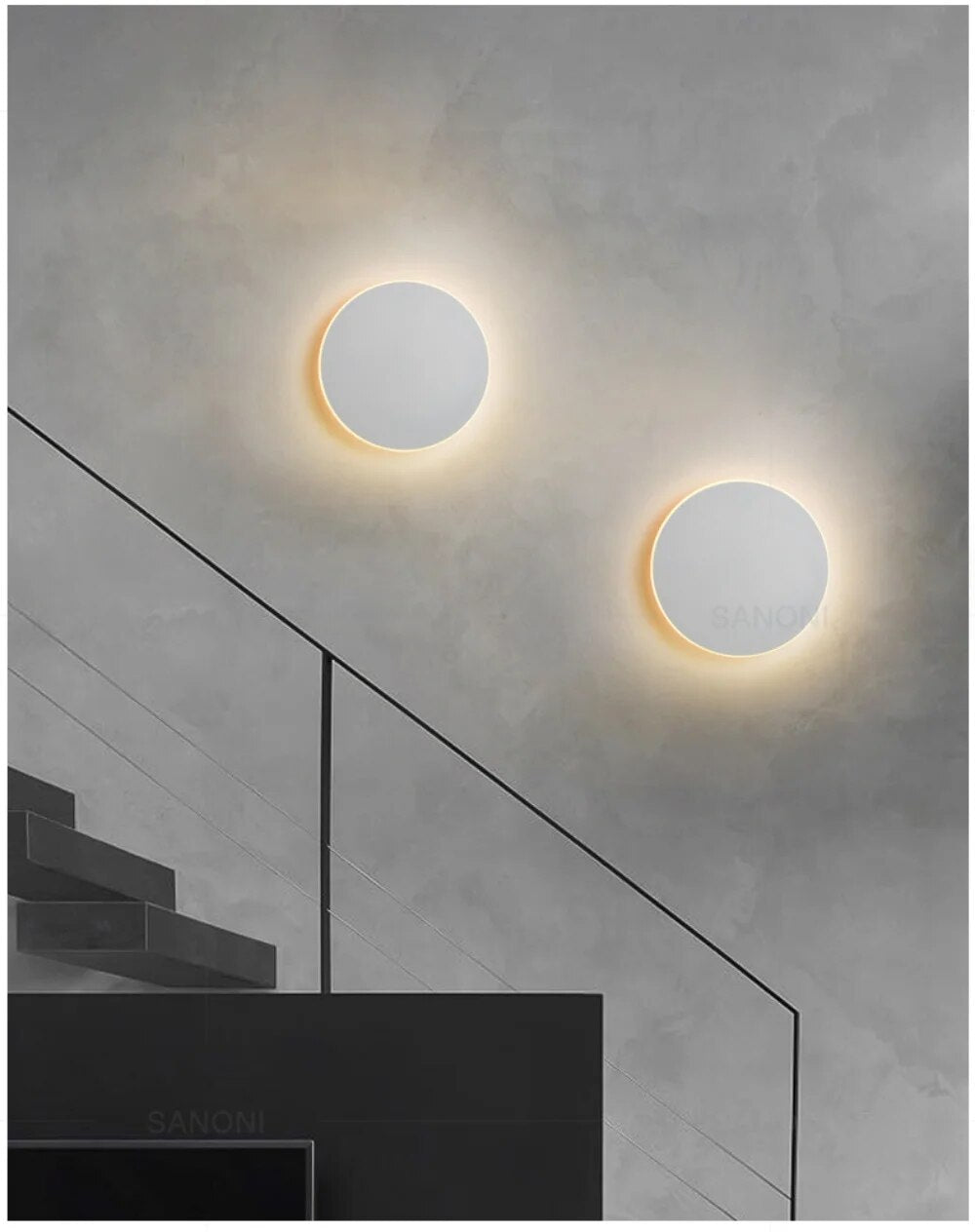Runde LED-Wandlampe SleekSphere – Modern und elegantes Beleuchtung für Ihr Zuhause