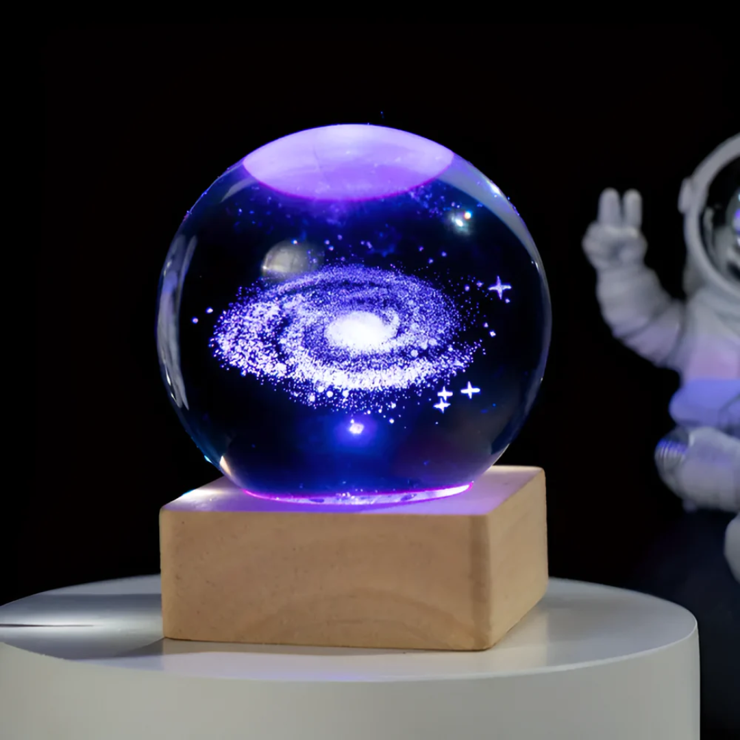 Lioris - Verzaubernder LED-Galaxie-Tischleuchte für eine magische Atmosphäre