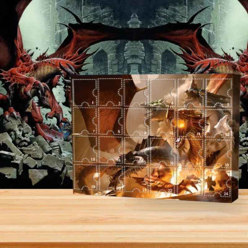 Schatzsuche – Dungeons and Dragons Adventskalender Weihnachtsgeschenk-Set für Abenteurer