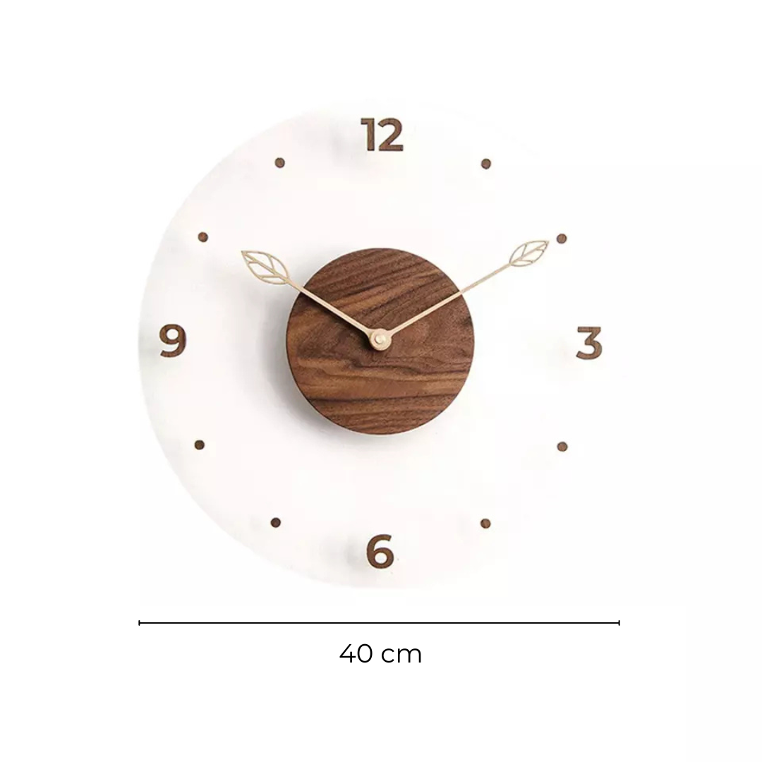 Luxuriöse Lucis Acryl Wanduhr für stilvolle Raumdekoration