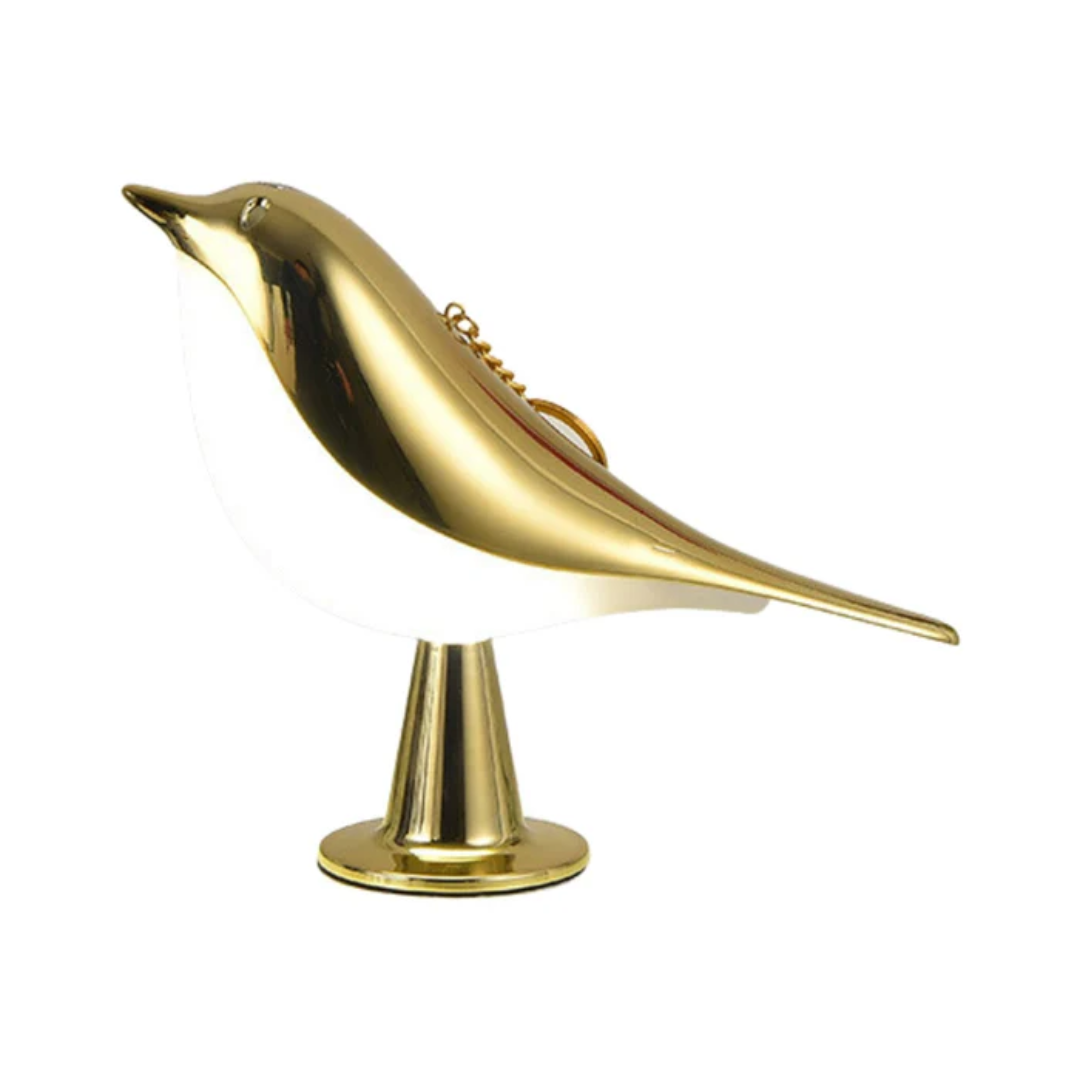 Thix - Tischlampe mit Vogel-Fenster Lustig und Dekorativ
