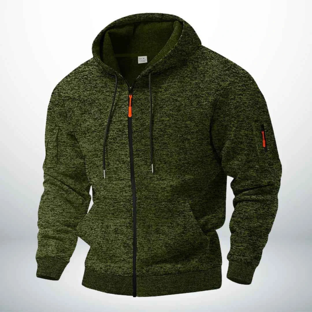 Fleecejacke mit Reißverschluss für Herren – Lang anhaltende Wärme und bequeme Passform