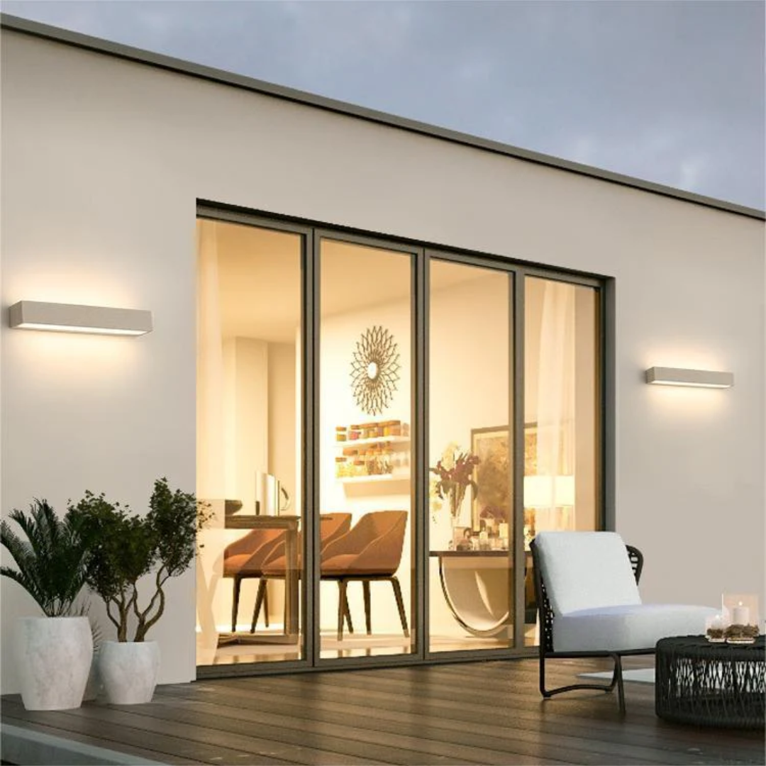 Revos - Moderne und elegante LED-Wandleuchte für Außen stilvolle Beleuchtung