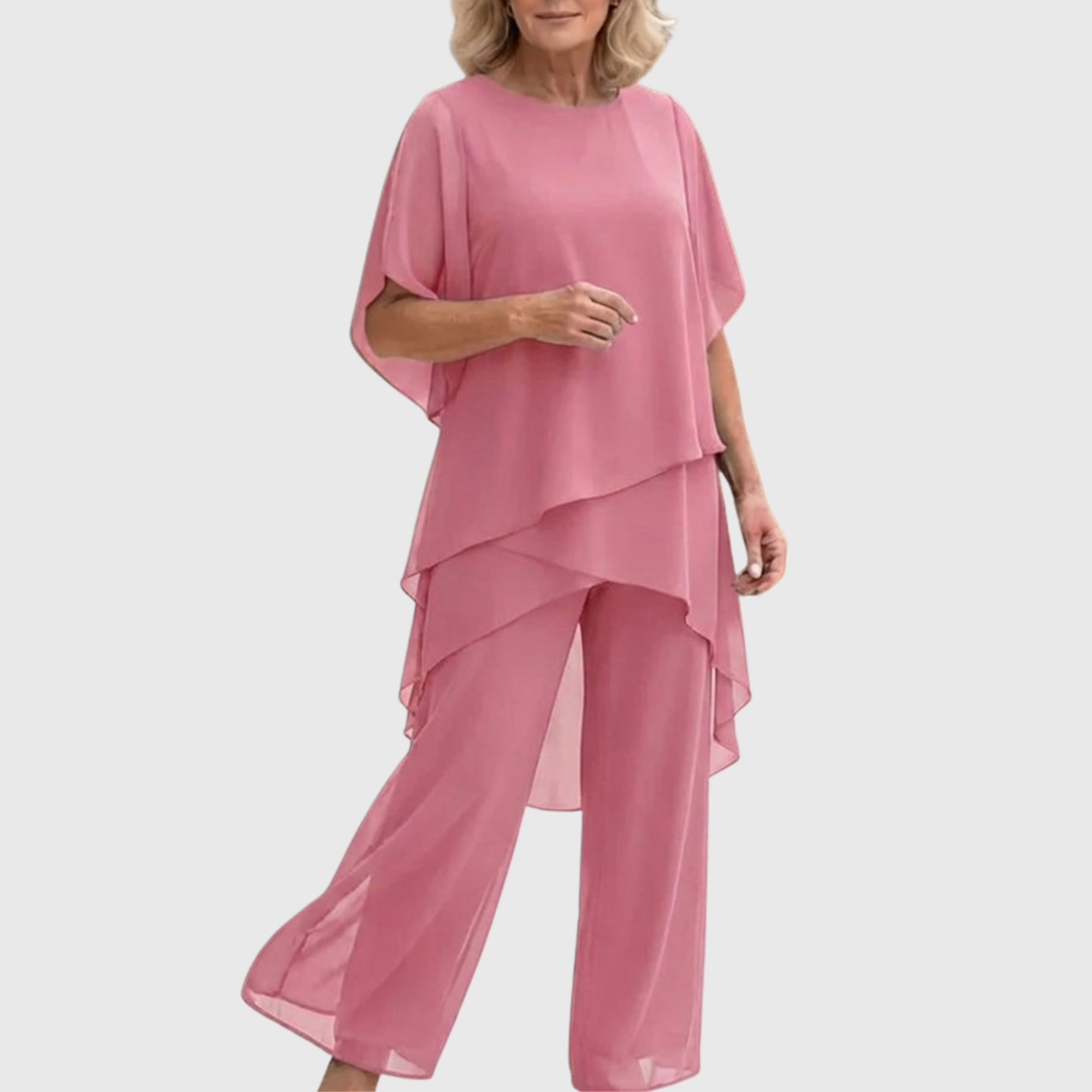 ELARA | Fließendes Palazzo-Set für eleganten Komfort und Stil