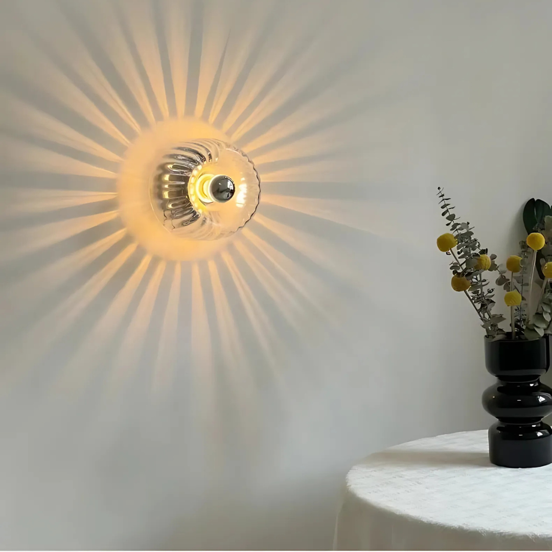 Atropos Glas Wandleuchte - Elegante und Stilvolle Innenwandbeleuchtung