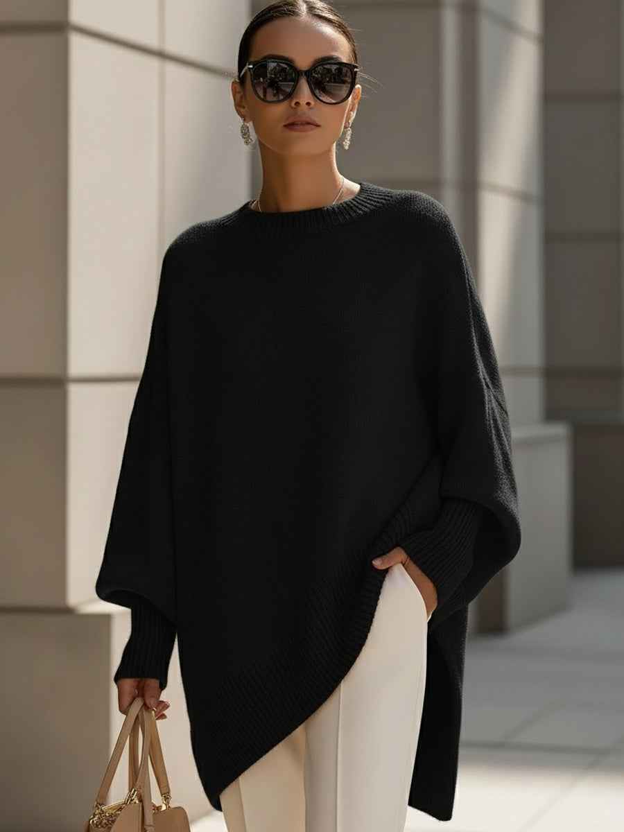 Mandy – Oversize-Poncho für stilvolle, mühelose Eleganz