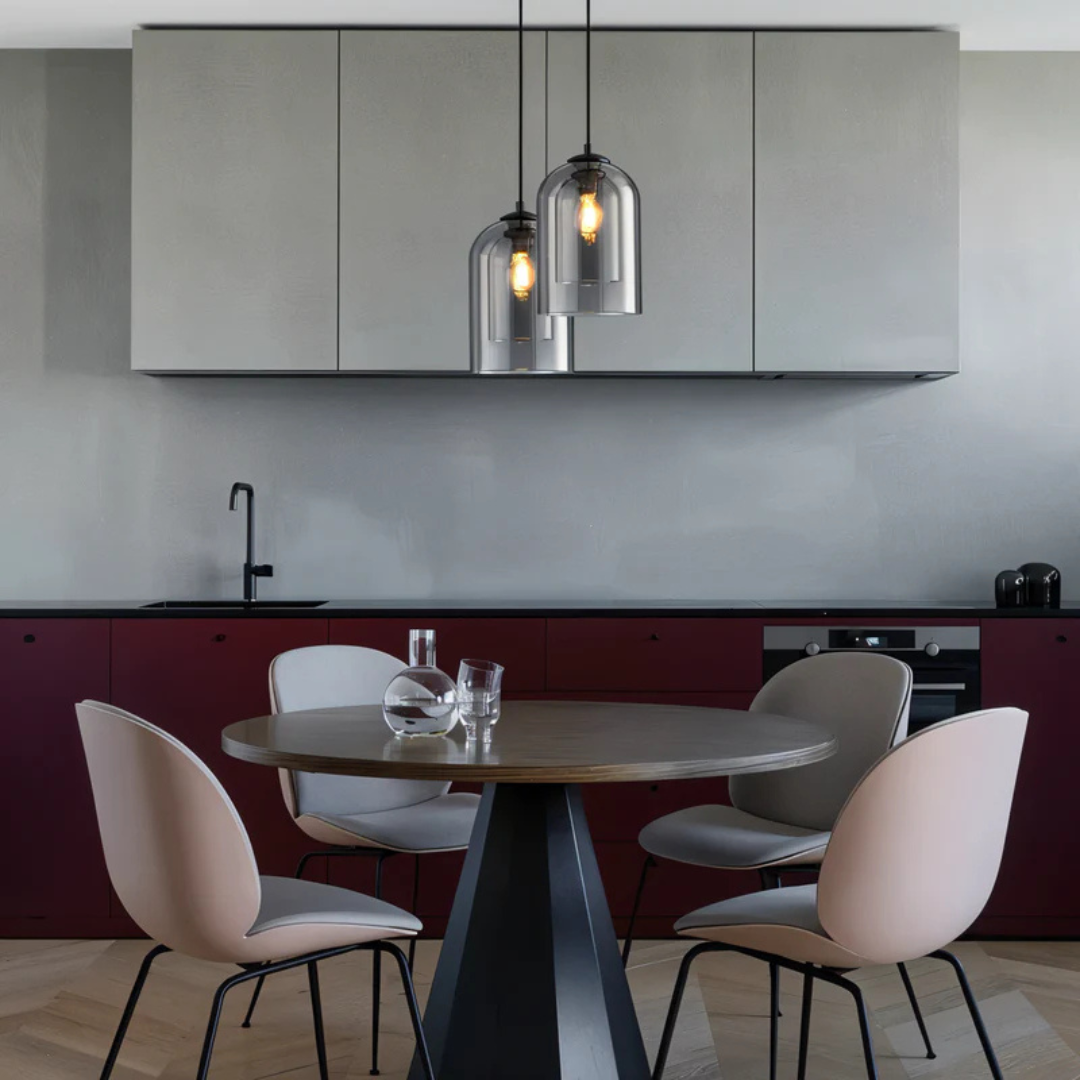 Lucidra - Elegante moderne Glaspendelleuchte