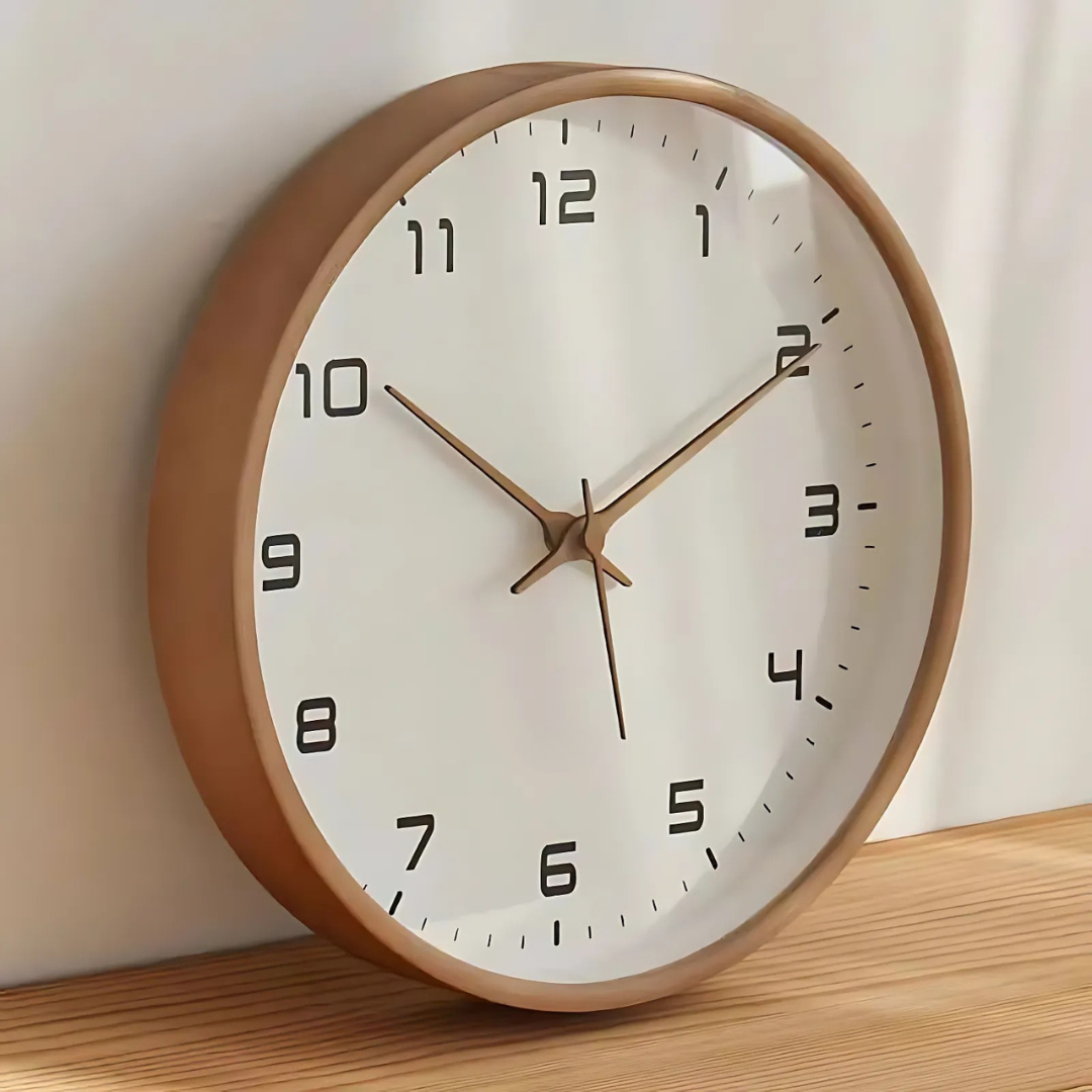 Woodland - Moderne Holzwanduhr für stilvolle Inneneinrichtung
