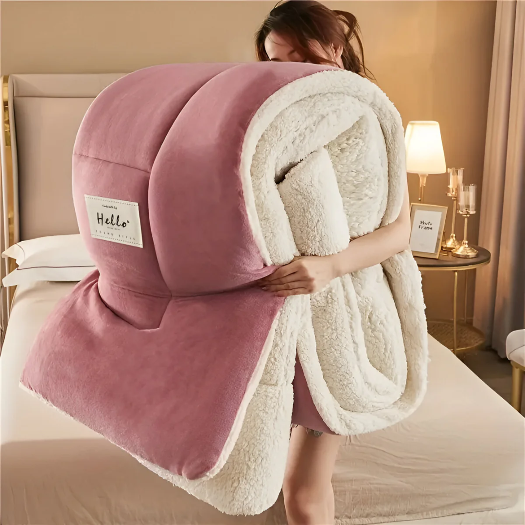 Vorlis Luxe Fleece Teddybär Bettbezug für ultimativen Komfort