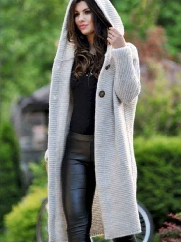 Nelly | Eleganter Damen-Midikleid Mantel