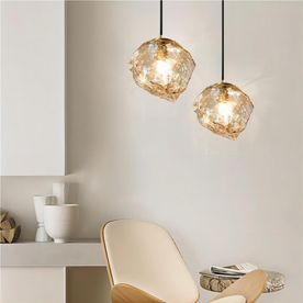 Lumenos Glaskronelampe - Elegante und moderne Beleuchtung für deinen Esstisch