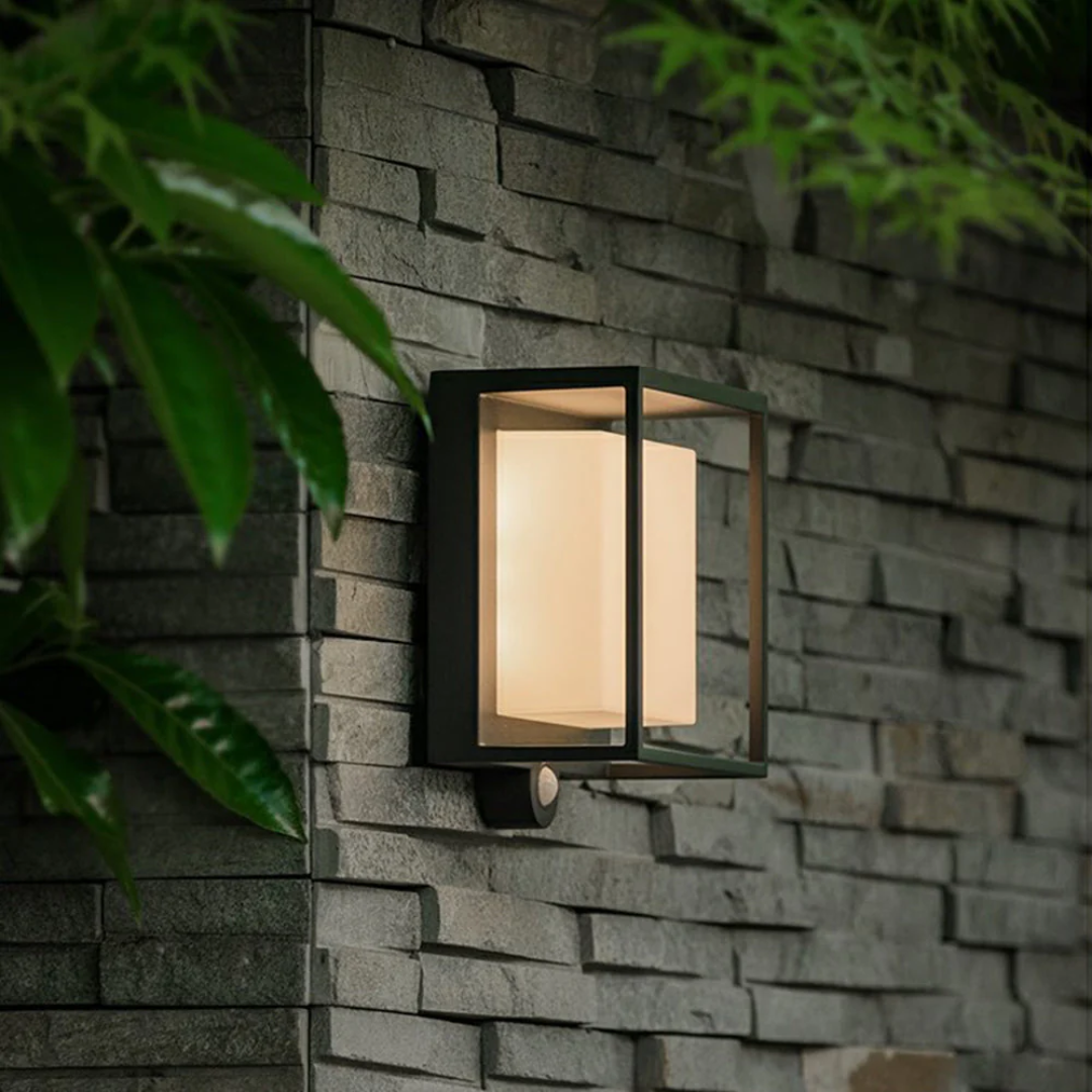 Vexaen - Stilvolle moderne LED-Außenwandleuchte für eine elegante und beleuchtete AußenEcke