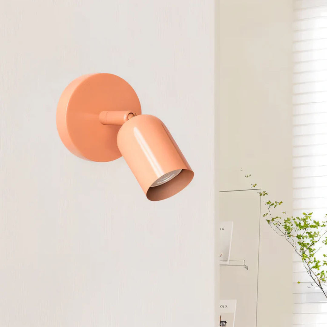 Lucius - Elegante Minimalistische Macaron LED-Wandlampe für moderne Atmosphäre