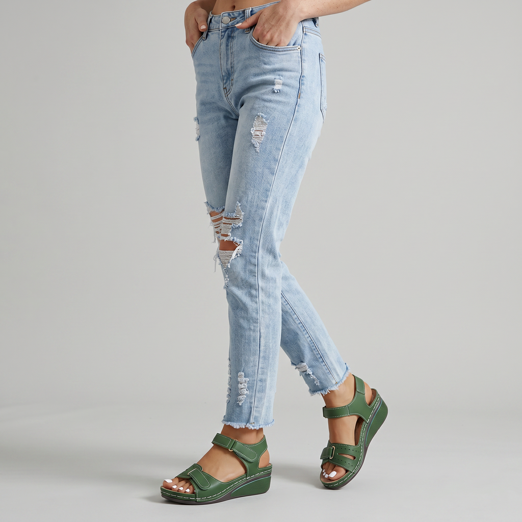 Orthopädische Komfort-Sandalen für Damen - Ganztägige Unterstützung