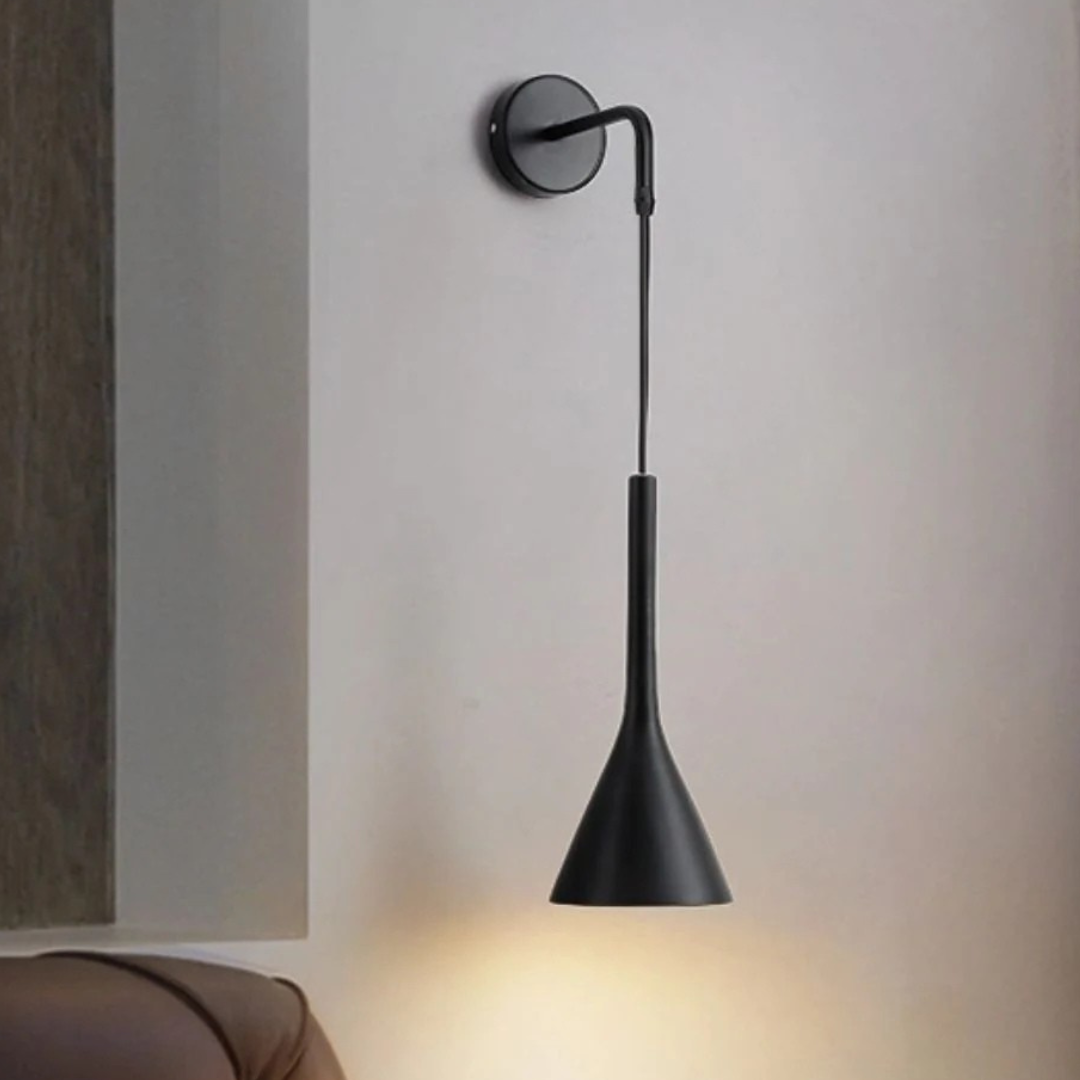 Sol – Elegante minimalistische skandinavische Wandleuchte für moderne Wohnzimmer