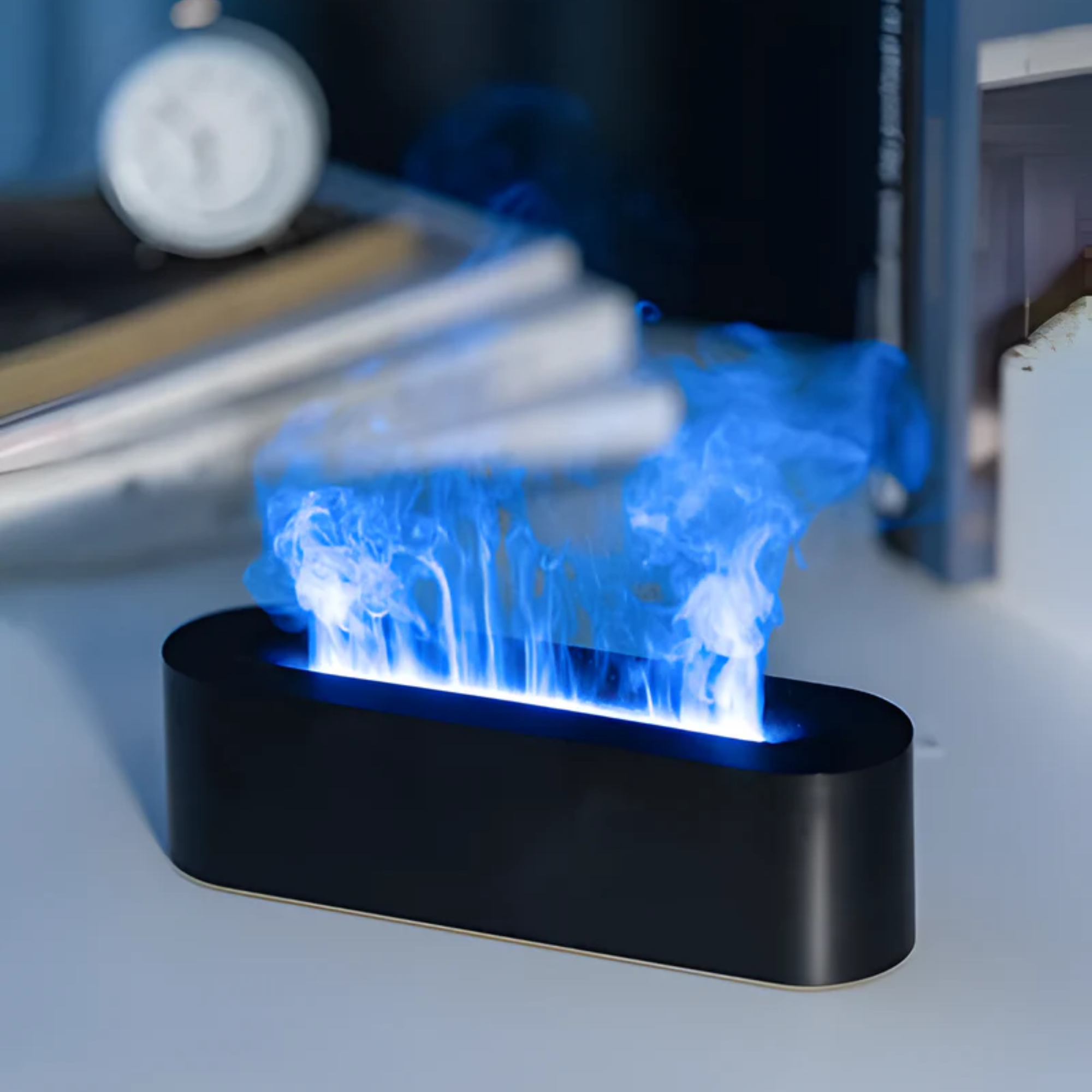 Eirenna - USB Luftbefeuchter mit Bunter Wechselnder LED-Beleuchtung für Frische Auffrischung