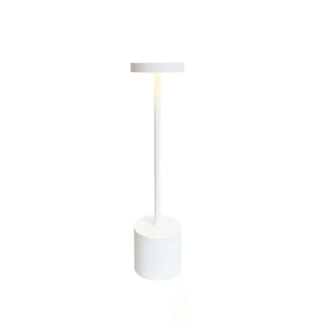 Elegante Schreibtischlampe LoraGlow – Metall, verstellbares LED, wiederaufladbar per USB für perfektes Licht