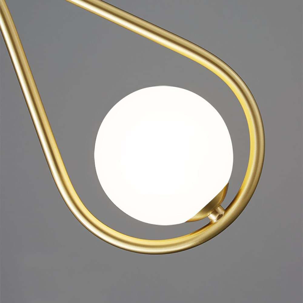Moderne Nordische Aufhängung aus Eisen und Glas mit elegantem verstellbarem Design