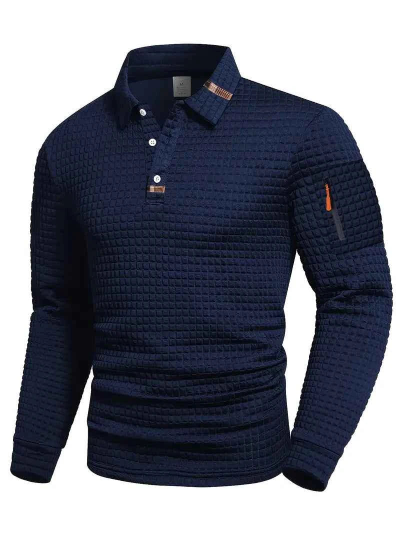 Aaron Poloshirt mit praktischer Handy-Tasche am Ärmel