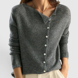 Damen Eleganter Wollcardigan - Leichtes Layering-Teil