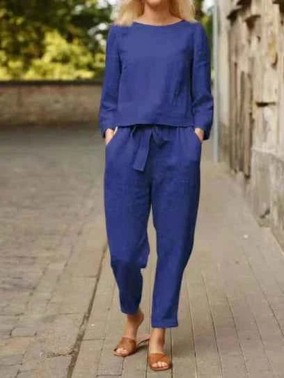 Lässiges und elegantes 2-teilige Set für einen unvergleichlichen Stil