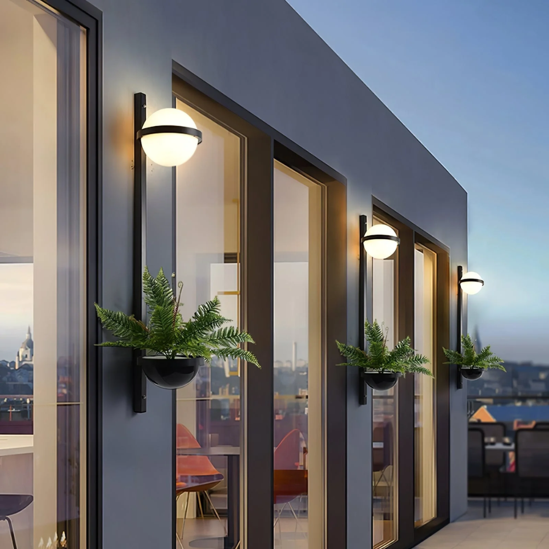 Zirro Luxe LED Außenwandleuchte - Elegante Beleuchtung für Ihren Außenbereich