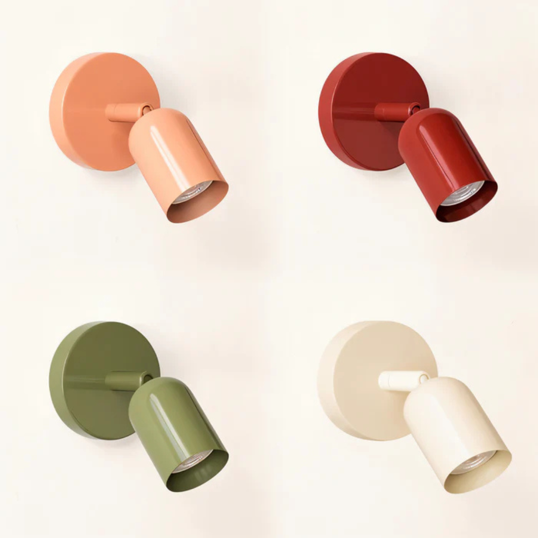 Lucius - Elegante Minimalistische Macaron LED-Wandlampe für moderne Atmosphäre