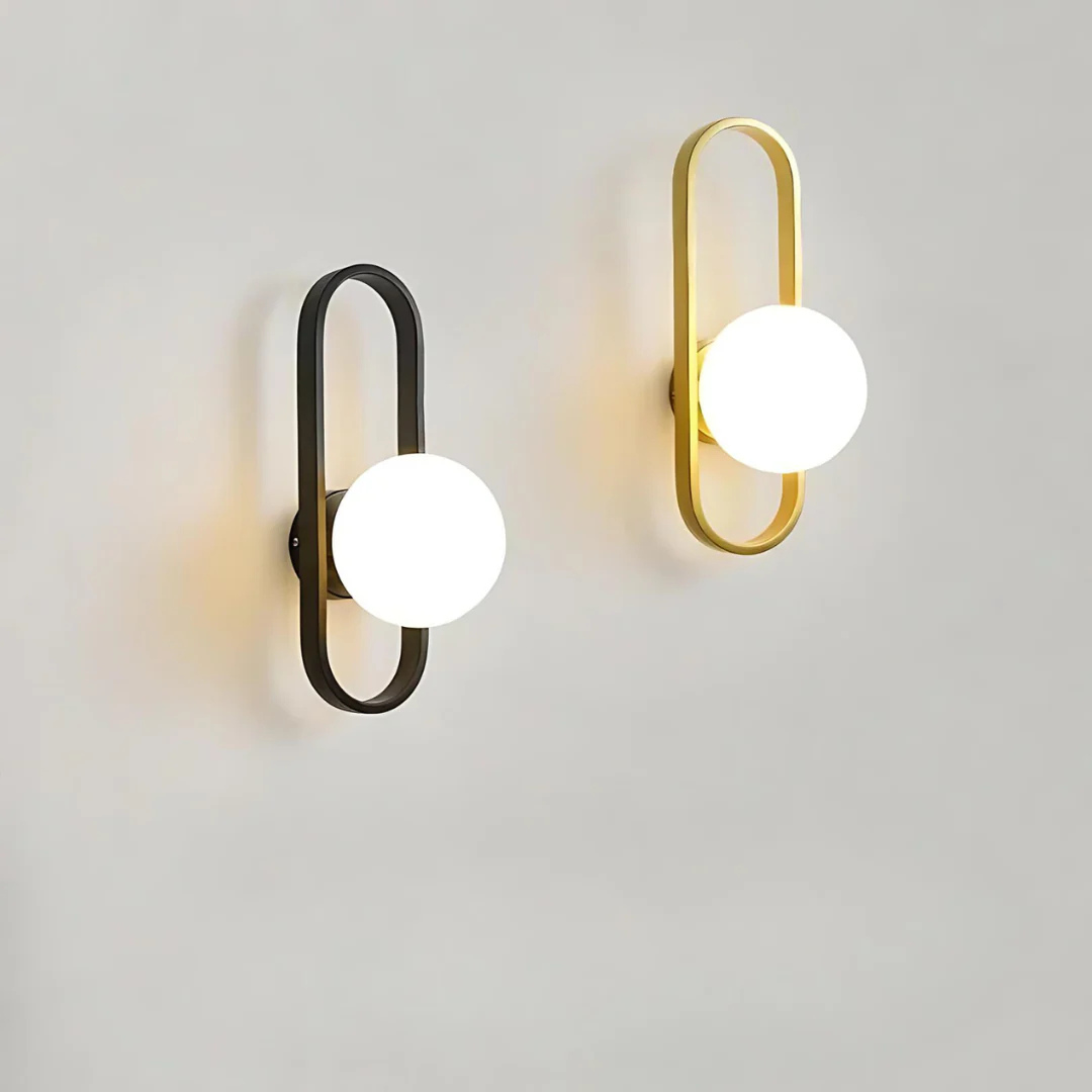 Elegante Ajax Luxe Glas Wandleuchte Für Innen – Moderne und Stilvolle Wandbeleuchtung