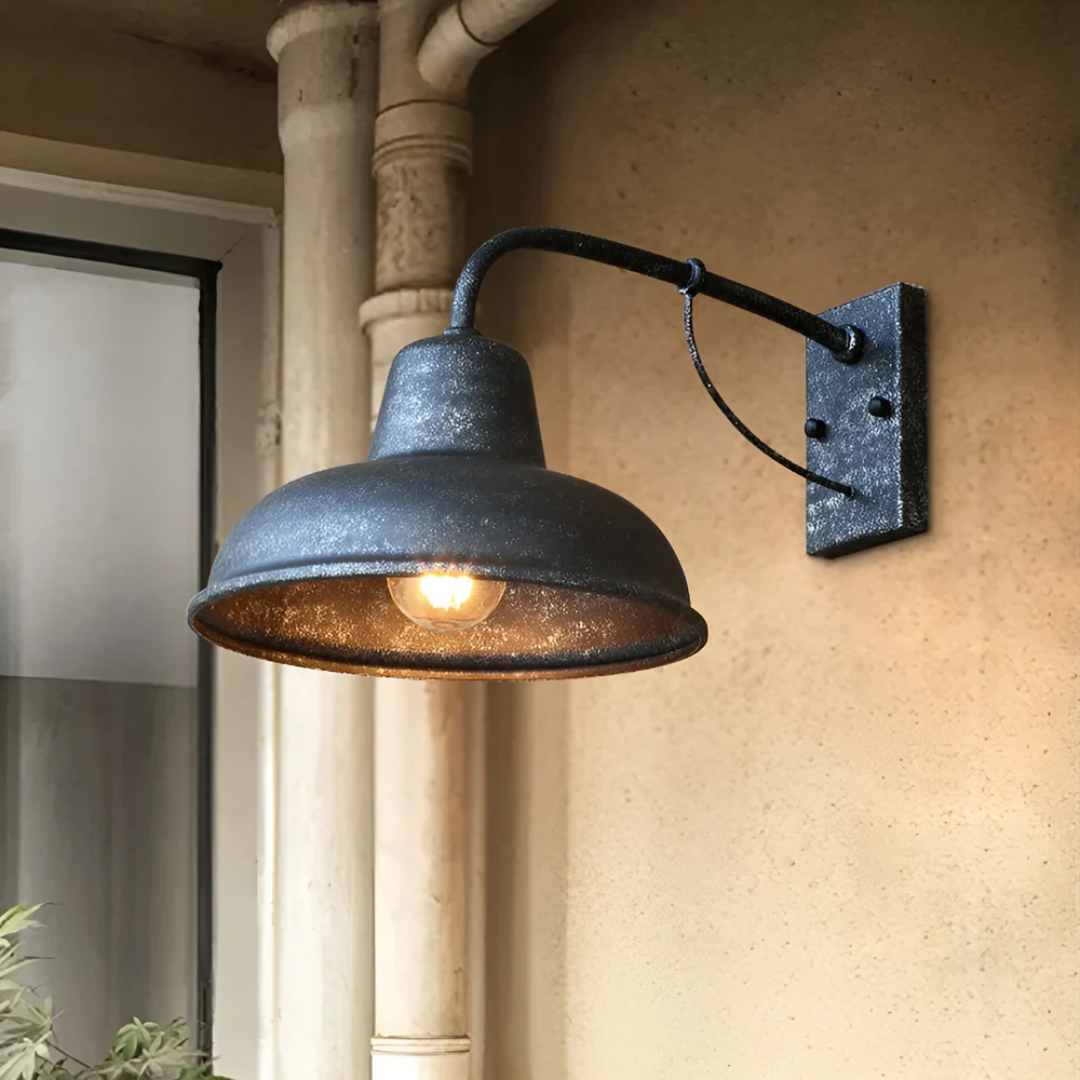 Lyvix – Robuste Industrielle Außenwandlampe für einen robusten und modernen Look