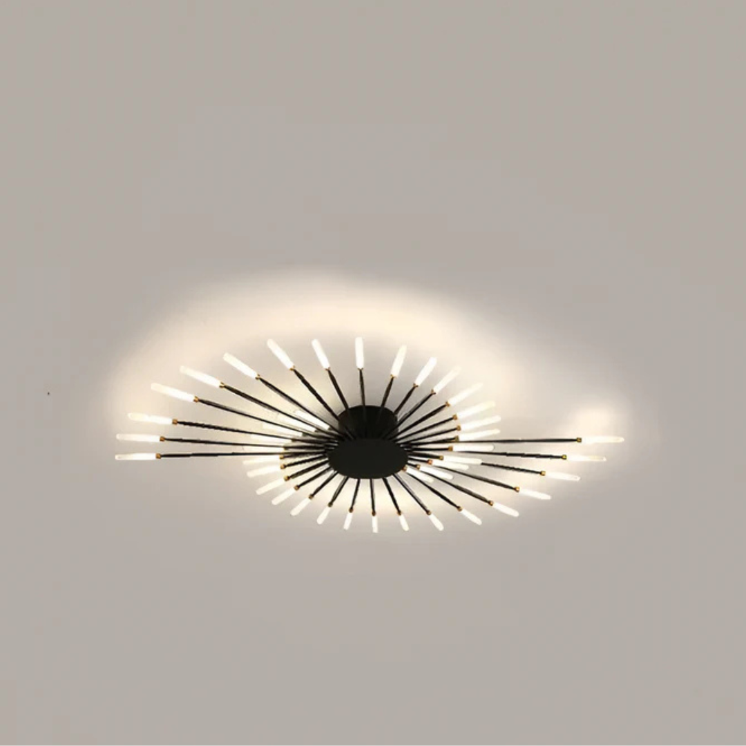 Spiral Luxe LED-Deckenleuchte | Moderne und elegante Deckenbeleuchtung für das Wohnzimmer
