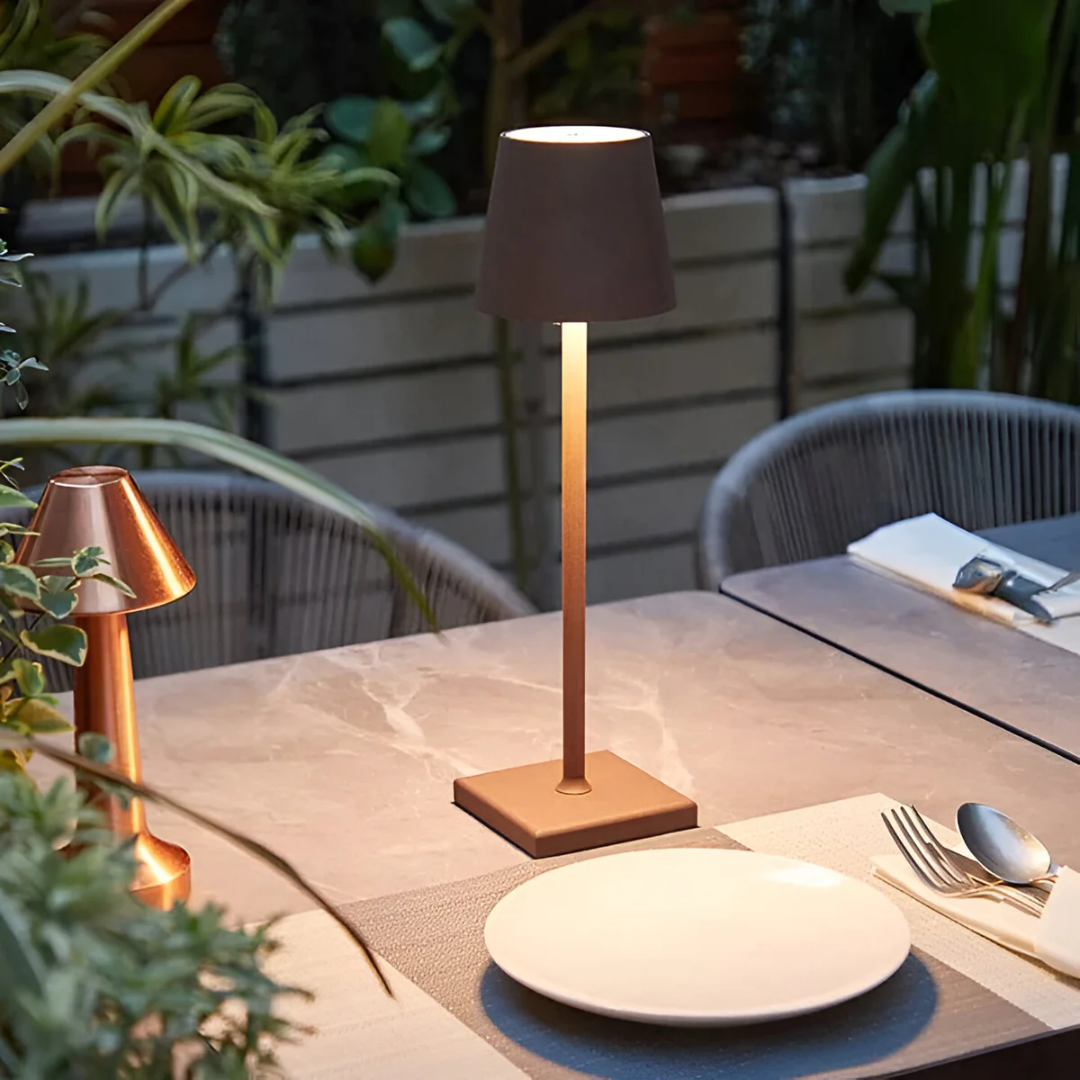 Lirix - Stilvolle kabellose Tischlampe für stimmungsvolles Licht