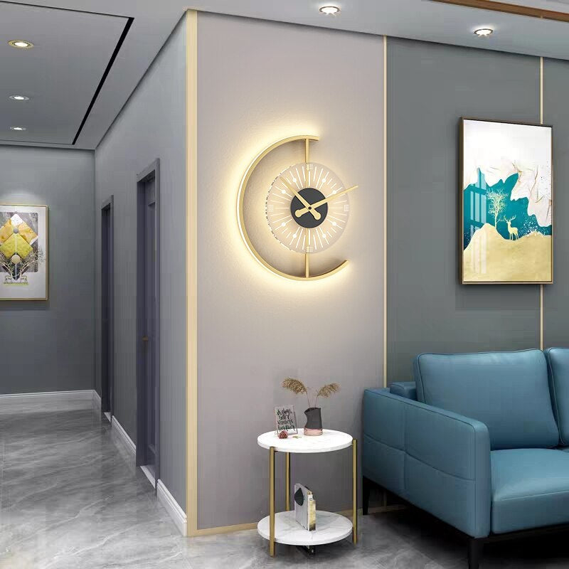 Elegante LED-Uhr mit modernem Beleuchtung – Vereinen Sie Stil und Funktionalität in Ihrem Zuhause