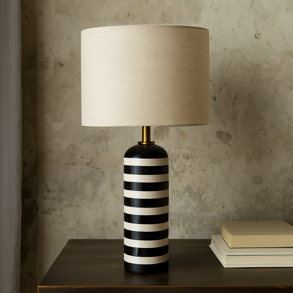 Florentha - Luxuriöse Marmor-Tischlampe für elegante Beleuchtung