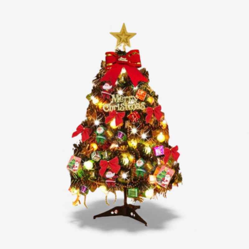 TwinkleTree - Elegantes dekoratives Tischbeleuchtungsset mit Lichter und Schmuck