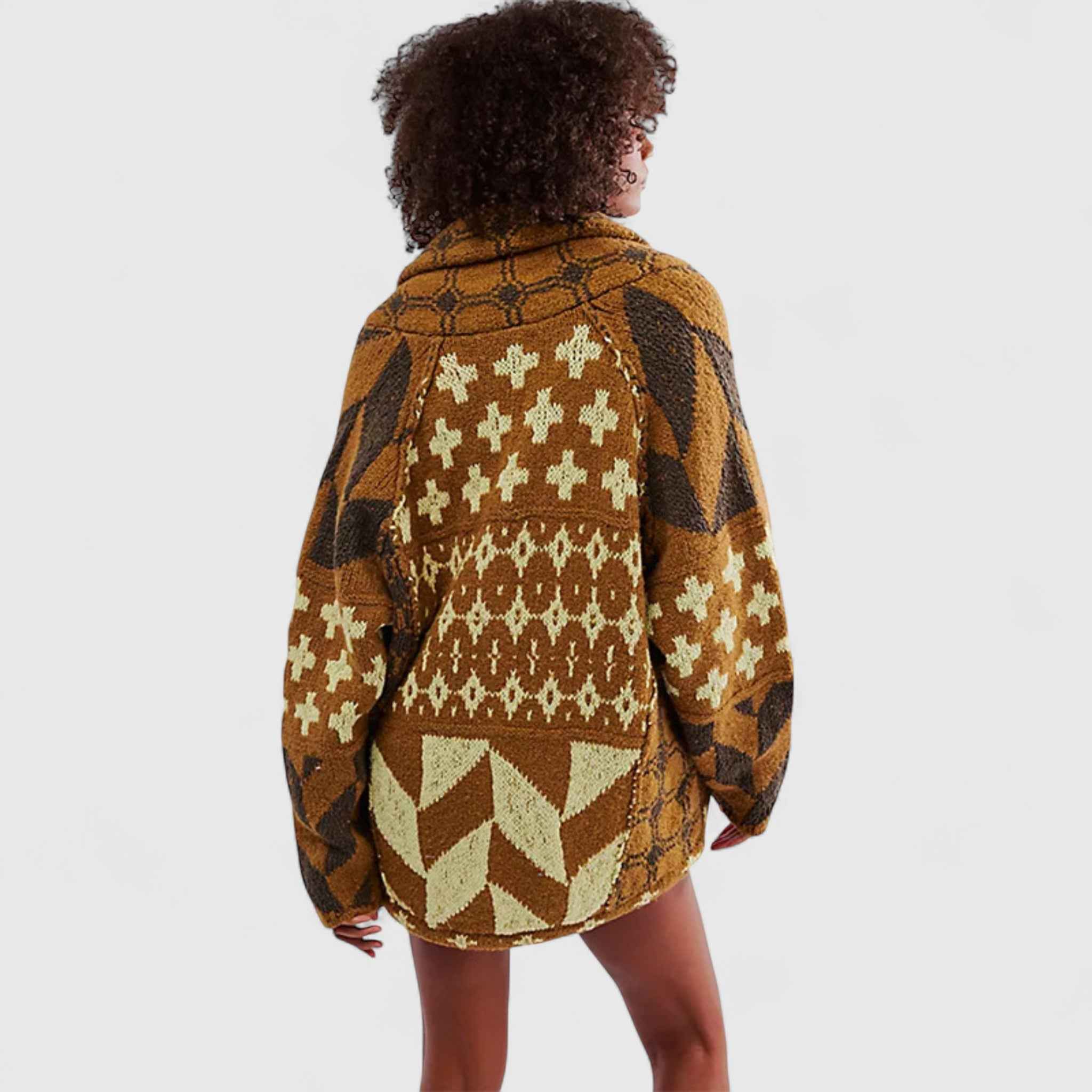 Edith – Eleganter Cardigan mit Langärmeln für einen bequemen Stil