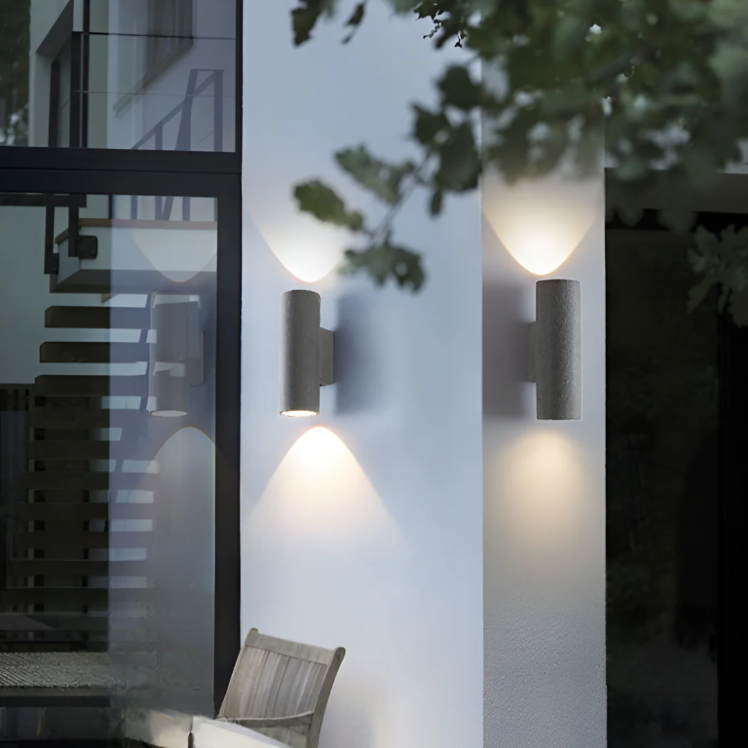 Kyklos - Elegante moderne Außenwandlampe für stilvolle Beleuchtung