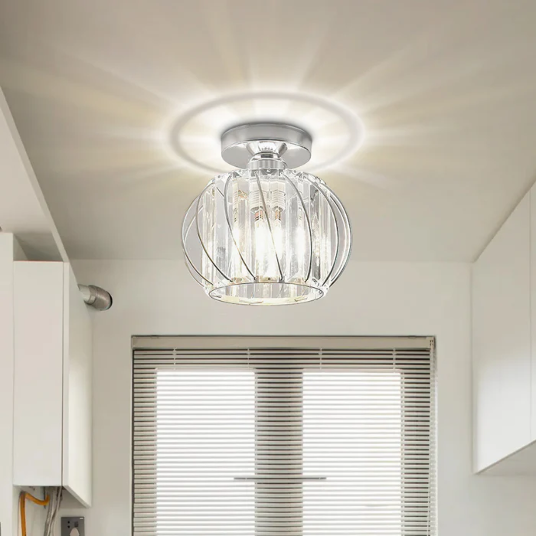 Elegante moderne Glas-Deckenleuchte Panacea