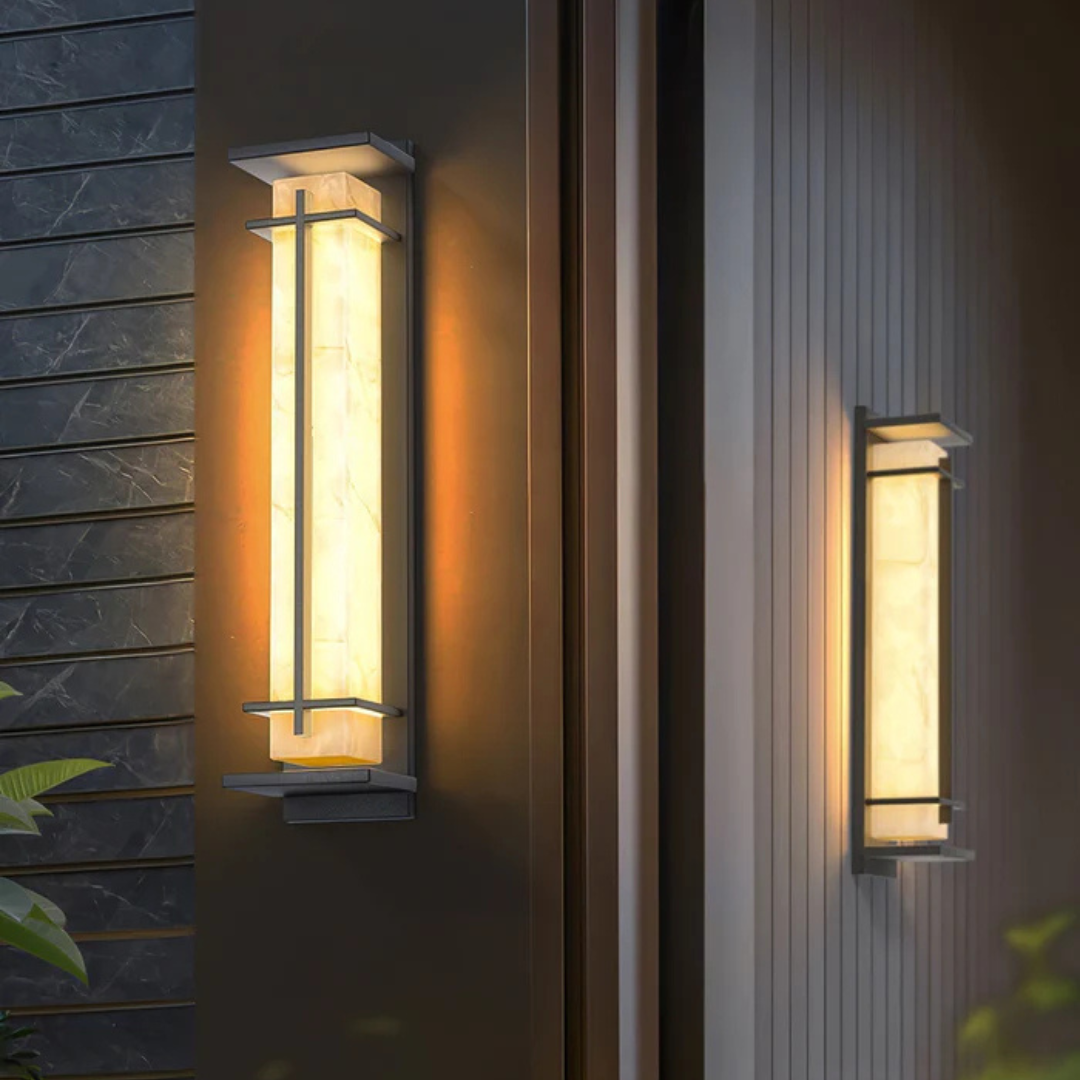 Aurora - Schlanke moderne LED-Außenwandlampe für elegante Beleuchtung