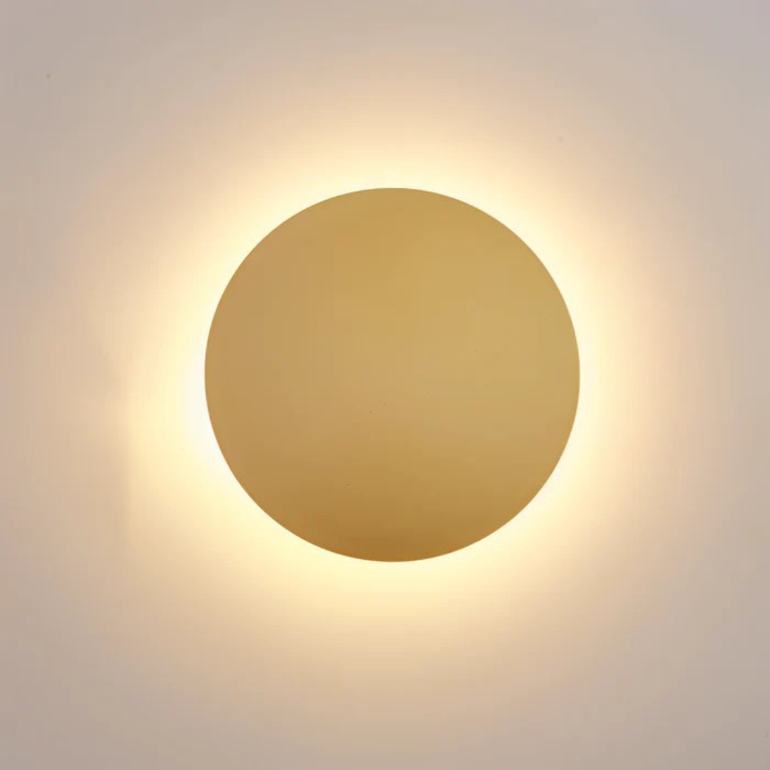 Hadro - Elegante Runde LED-Wandlampe | Moderne Innendekoration für Ihr Zuhause
