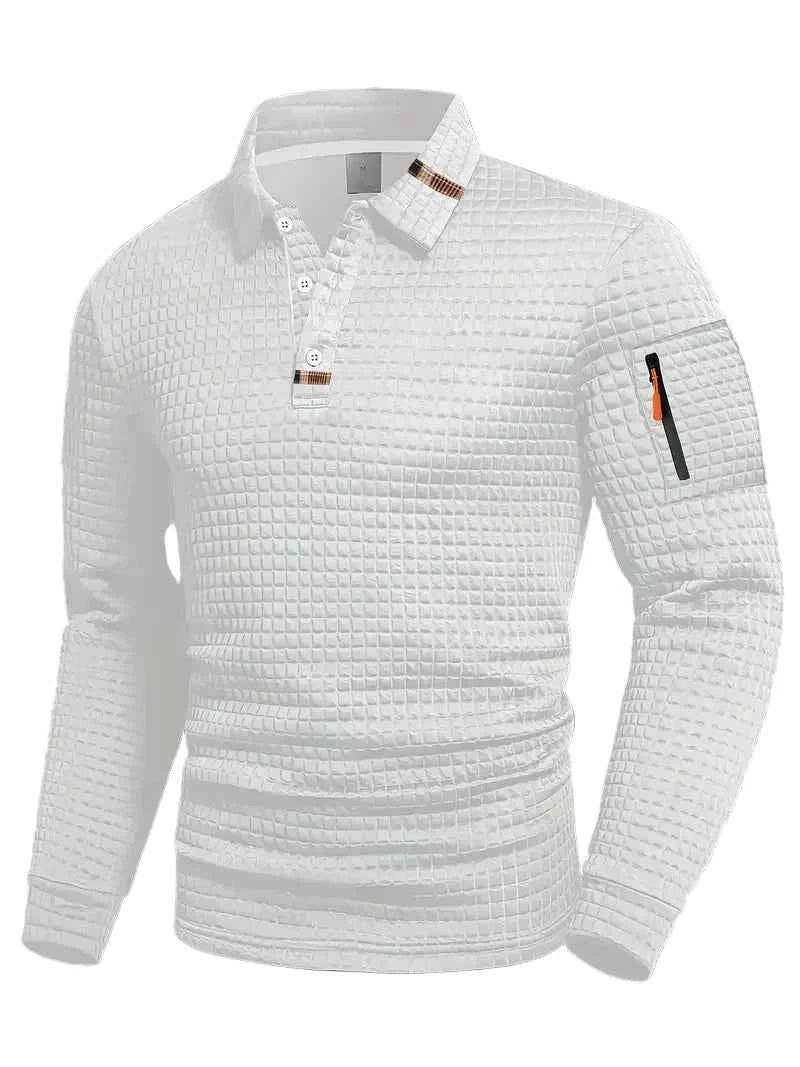 Aaron Poloshirt mit praktischer Handy-Tasche am Ärmel