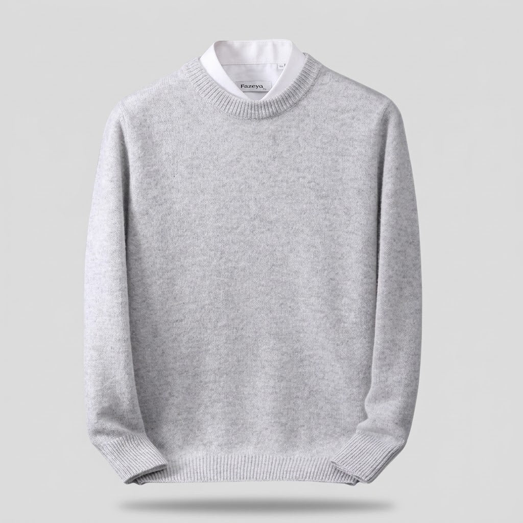 Herren Cashmere Strickpullover - Weicher Wollpullover