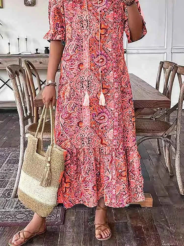 Elegantes Maxie-Kleid für unvergessliche Urlaubstage