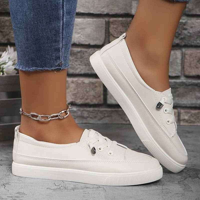 Schicke Damen-Slip-On-Sneaker – Müheloser Stil & Ganztägiger Tragekomfort