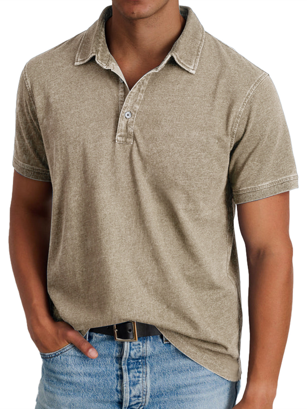 Raveena - Elegantes Polo mit Kragen für einen eleganten Look