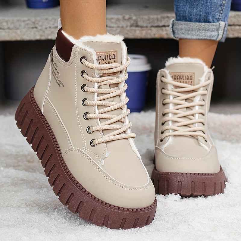 Celestine - Gemütliche, warme, stilvolle gefütterte Sneaker für ganztägigen Tragekomfort