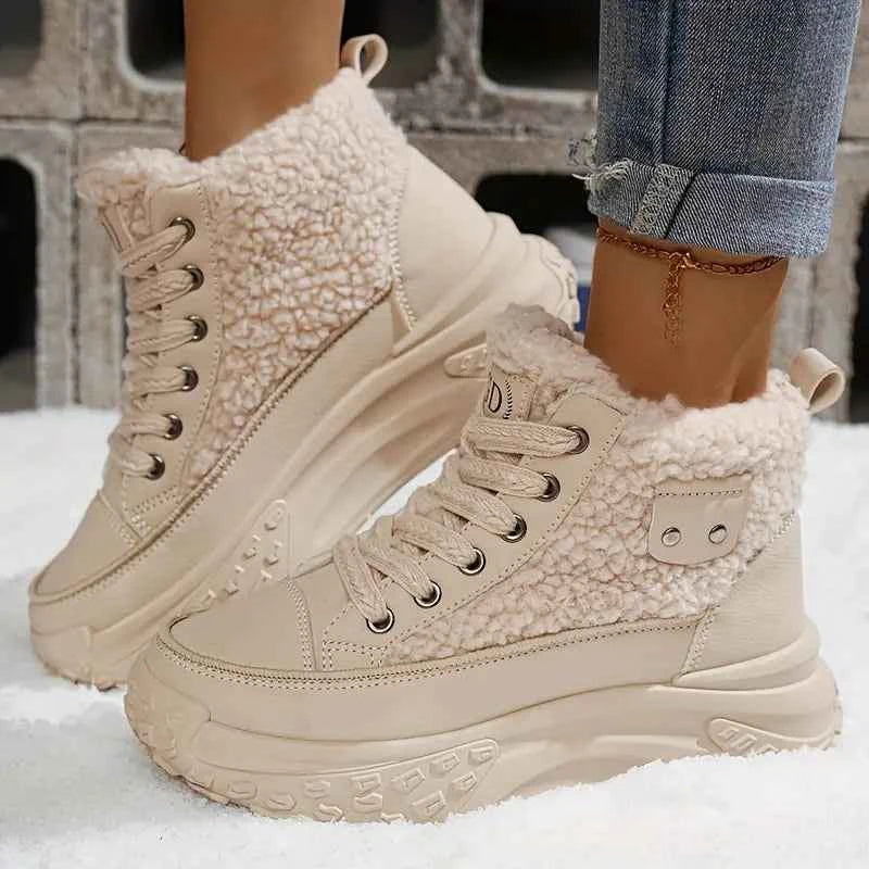 Maureen – Schicke plüschgefütterte Stiefeletten für den Alltagslook