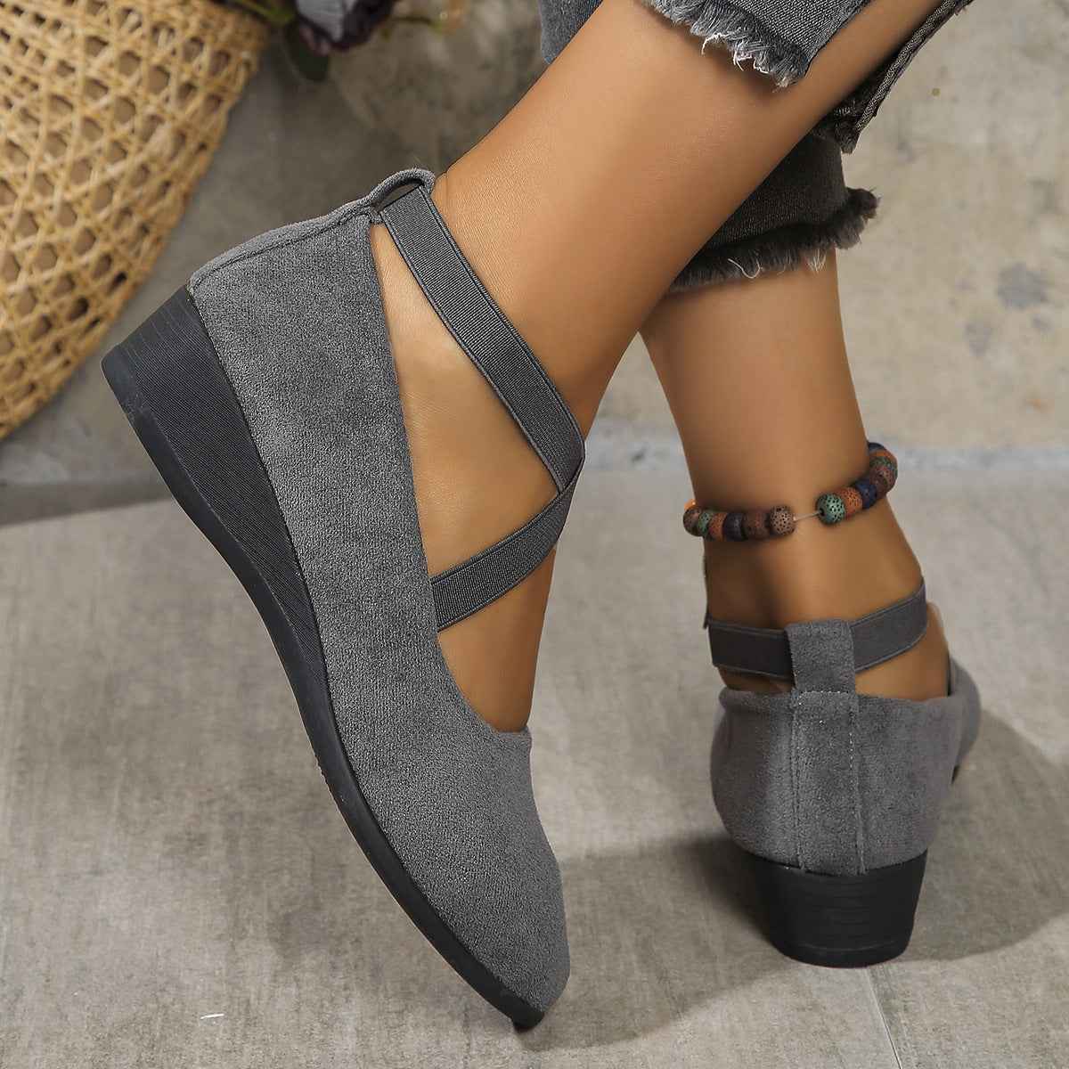 Ultrakomfortable leichte rutschfeste orthopädische Flachschuhe für ganztägige Unterstützung