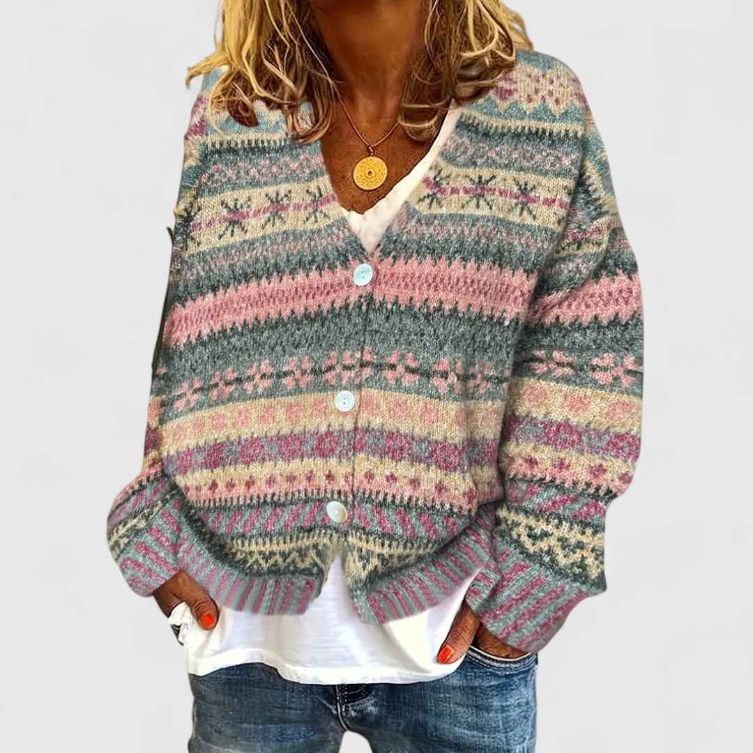 Lila - Eleganter schicker und raffinierter Cardigan